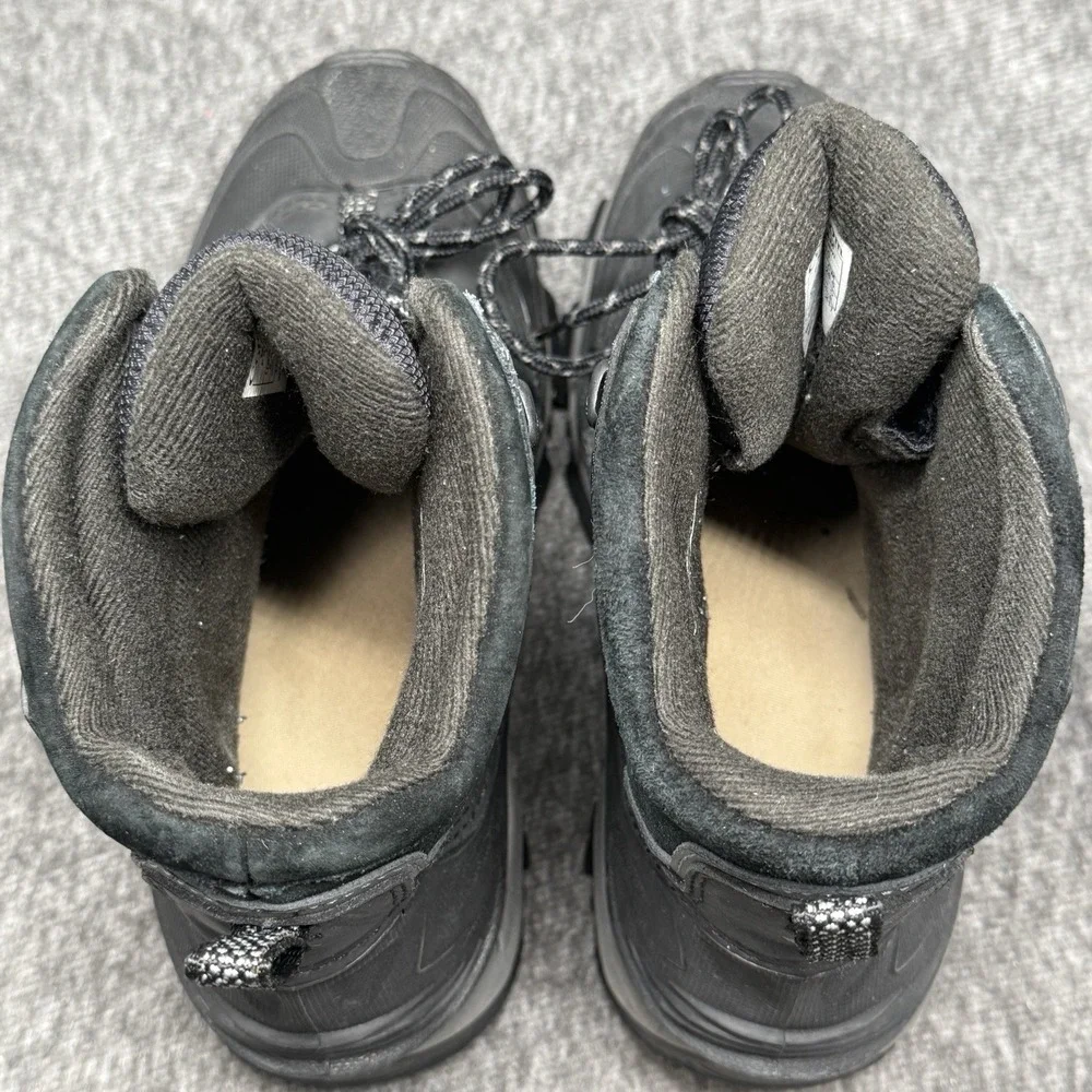Columbia Bugaboot Omni Tech Winter Boots Mens 8.5 Black Waterproof 200g
